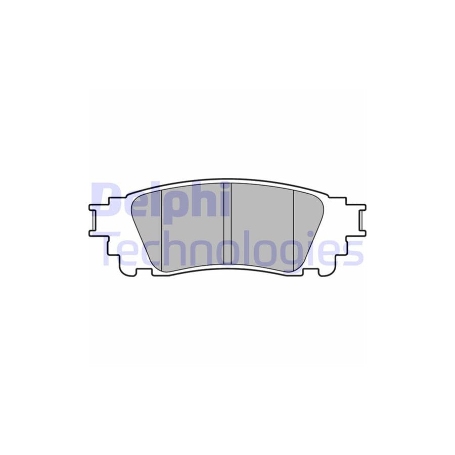 Delphi Lp3171 Brake Pad Set