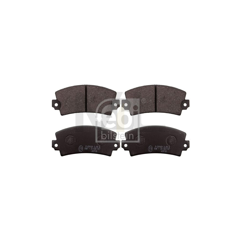 Febi Bilstein 116179 Brake Pad Set For Renault 4 Estate Front Axle | ML Performance Car Parts