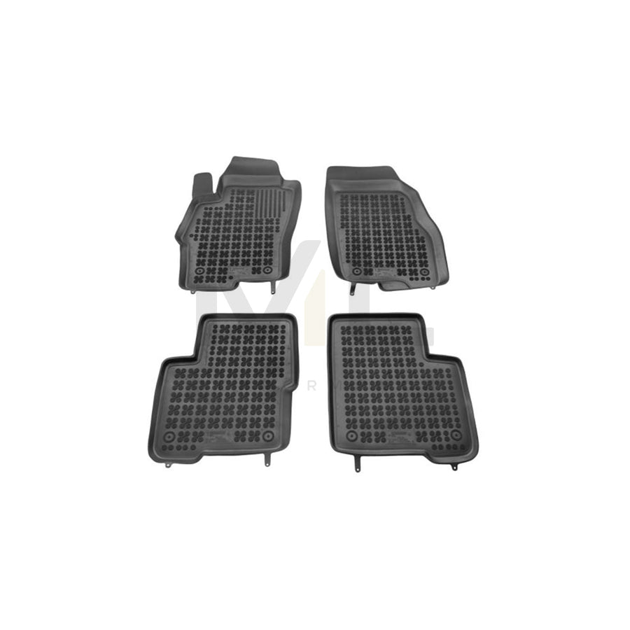 REZAW PLAST 201507 Floor mat set for FIAT Linea (323, 110) Elastomer, Front and Rear, Black | ML Performance Car Parts