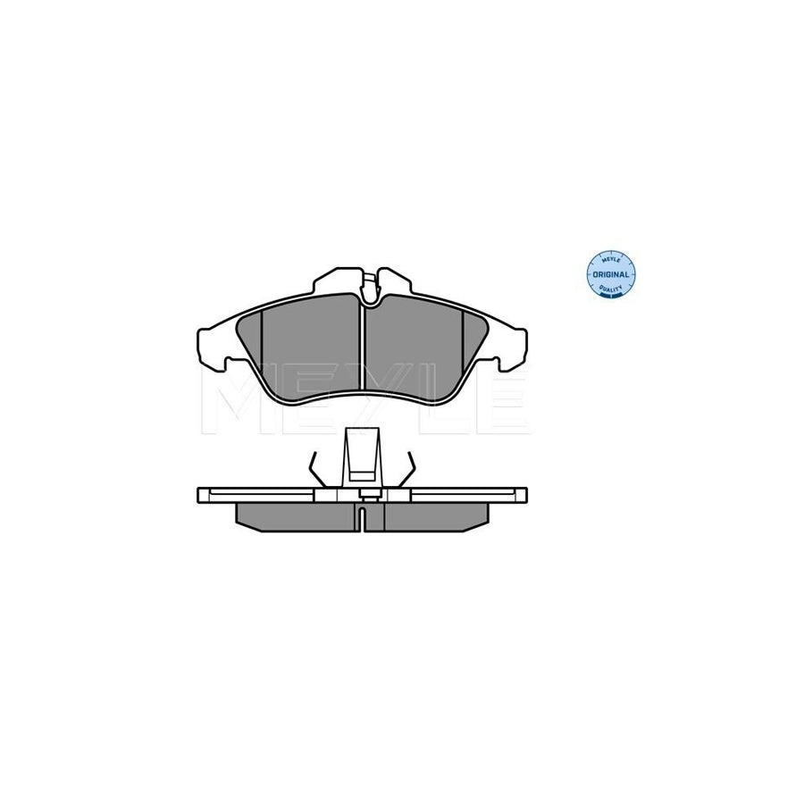 Meyle 025 239 9020 Brake Pad Set Suitable For Mercedes-Benz Sprinter