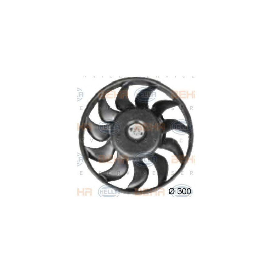 Hella 8EW 351 038-371 Fan, Radiator