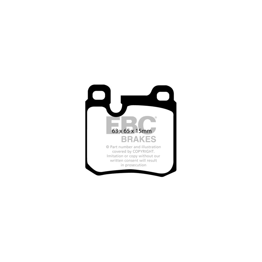 EBC DP3996C Porsche 911 (964) Redstuff Rear Brake Pads - ATE Caliper 2 | ML Performance UK Car Parts