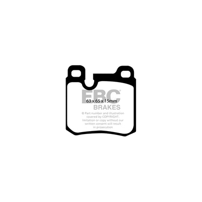 EBC DP3996C Porsche 911 (964) Redstuff Rear Brake Pads - ATE Caliper 2 | ML Performance UK Car Parts