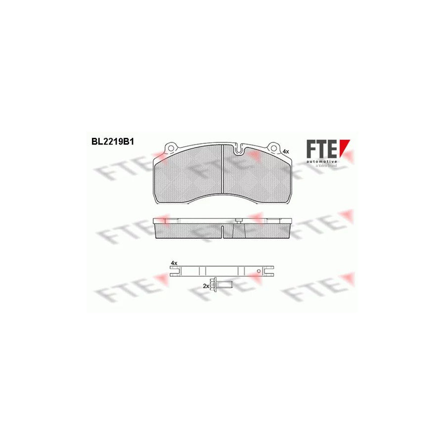 Fte BL2219B1 Brake Pad Set | ML Performance UK Car Parts