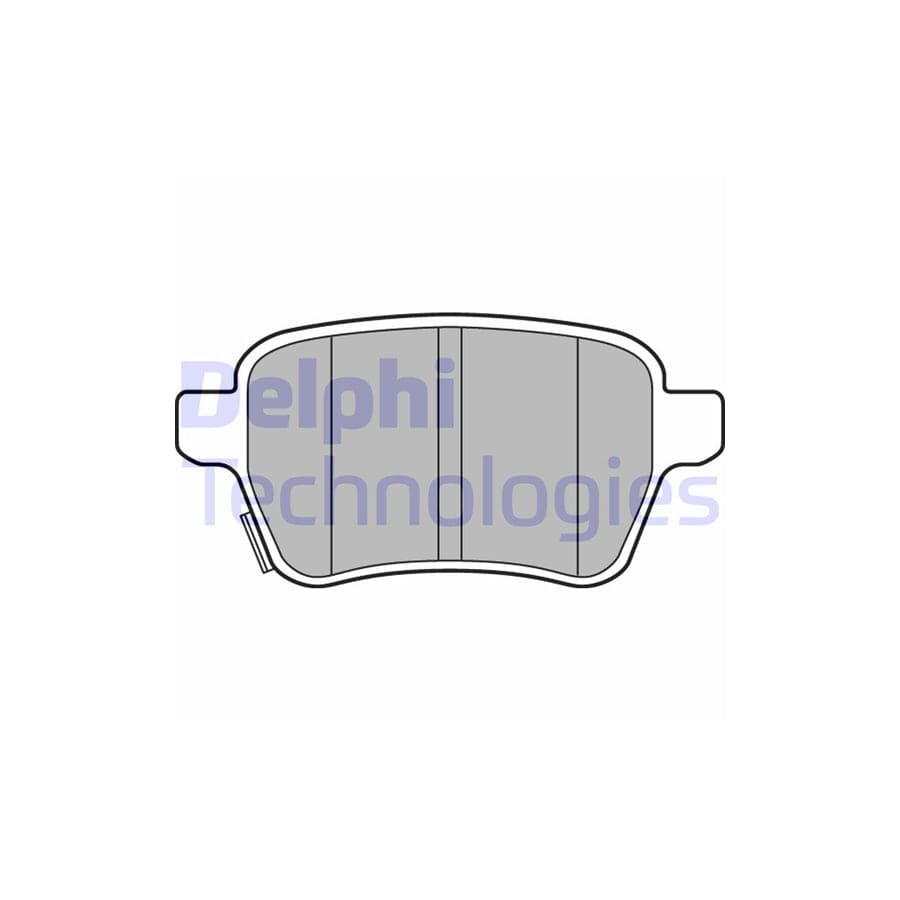 Delphi Lp3165 Brake Pad Set