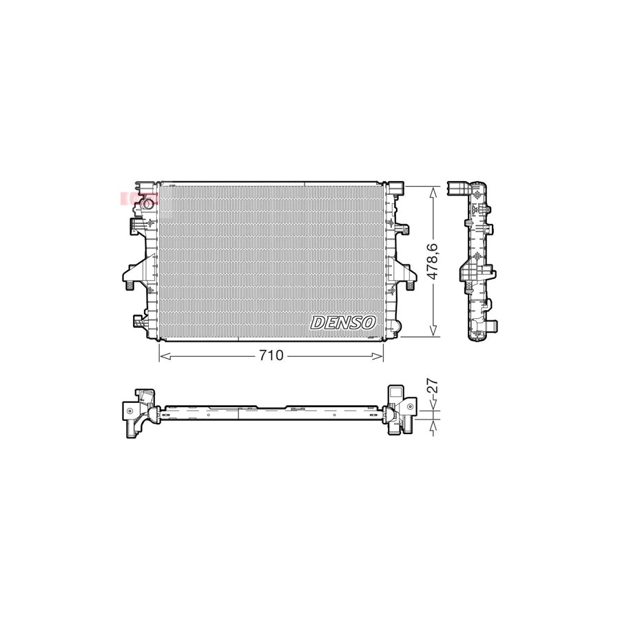 Denso DRM32055 Drm32055 Engine Radiator | ML Performance UK