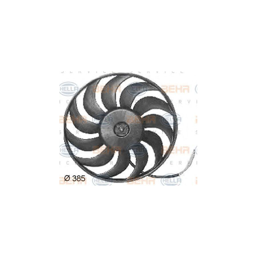 Hella 8EW 351 038-361 Fan, Radiator