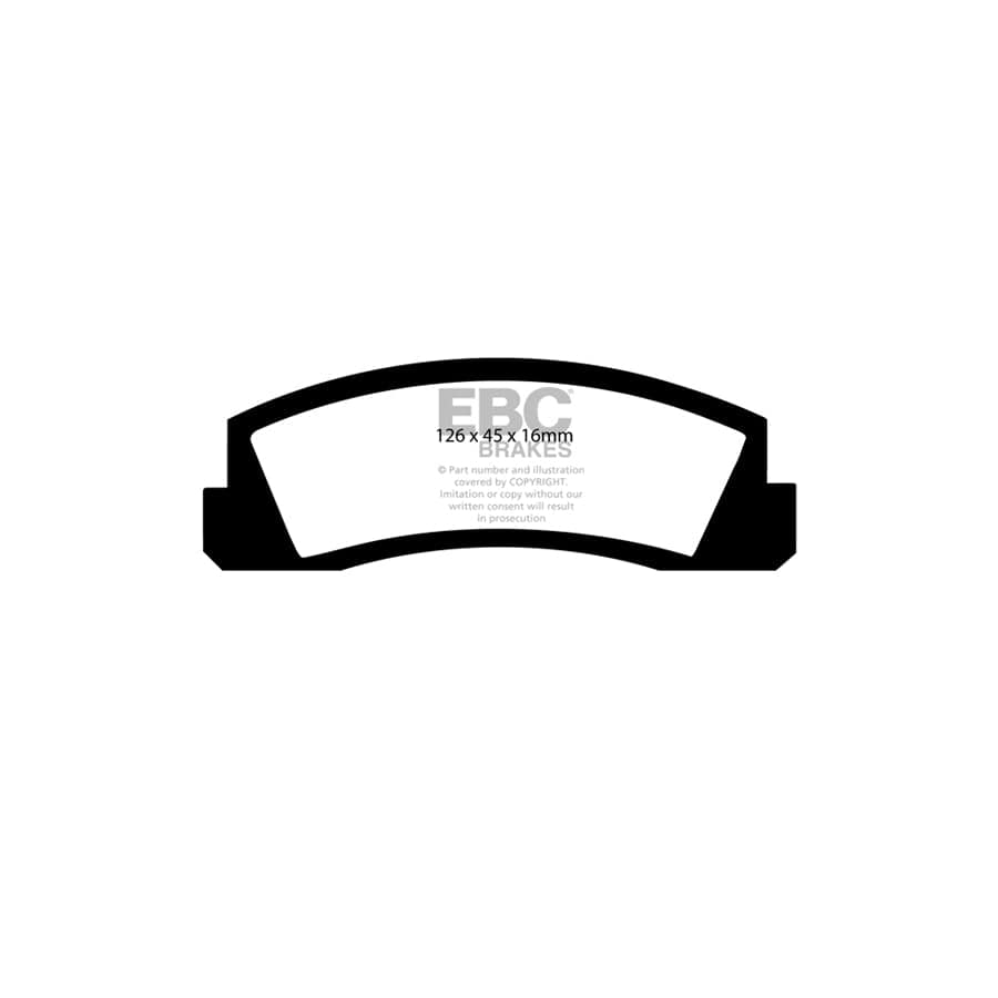 EBC DP309 Lada Niva Ultimax Front Brake Pads 2 | ML Performance UK Car Parts