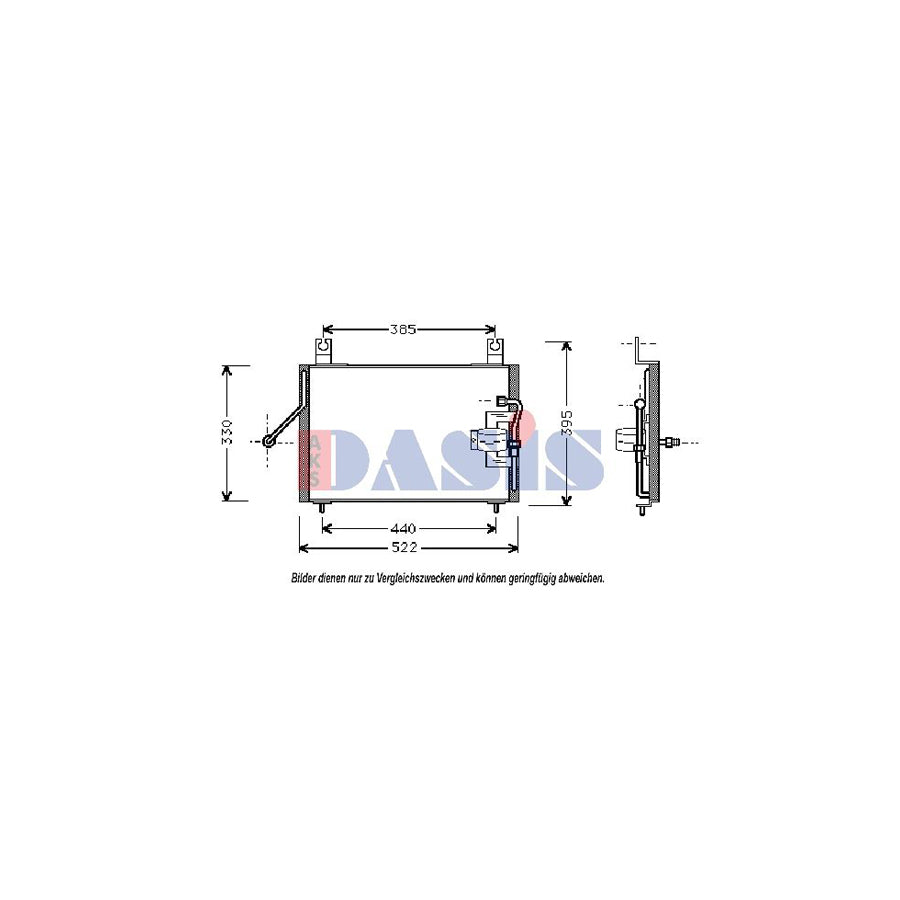 AKS Dasis 112005N Air Conditioning Condenser | ML Performance UK