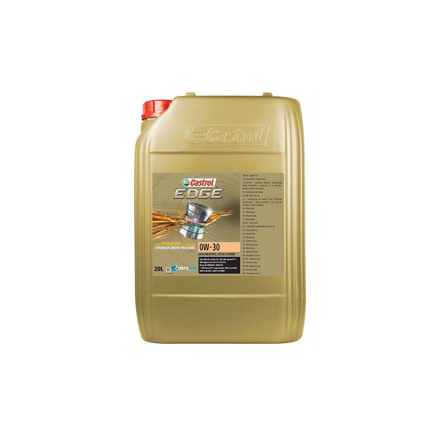 Castrol EDGE 0W-30 - 20ltr | ML Performance UK Car Parts