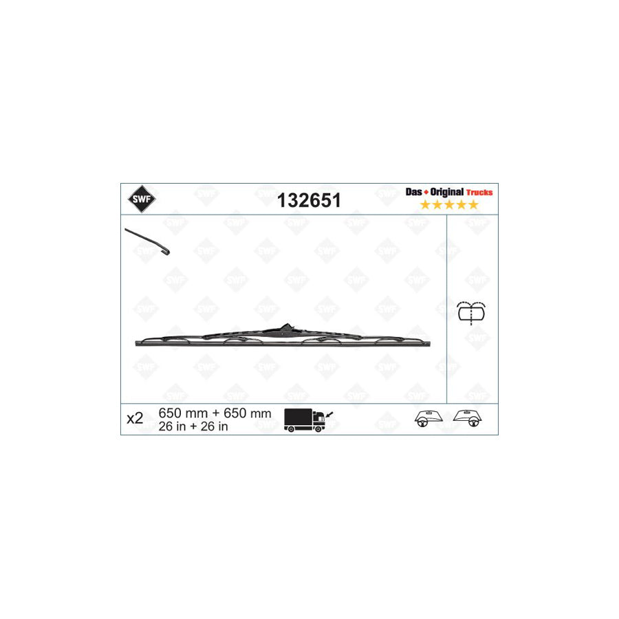 Swf 132651 Original Wiper Blade | ML Performance UK Car Parts