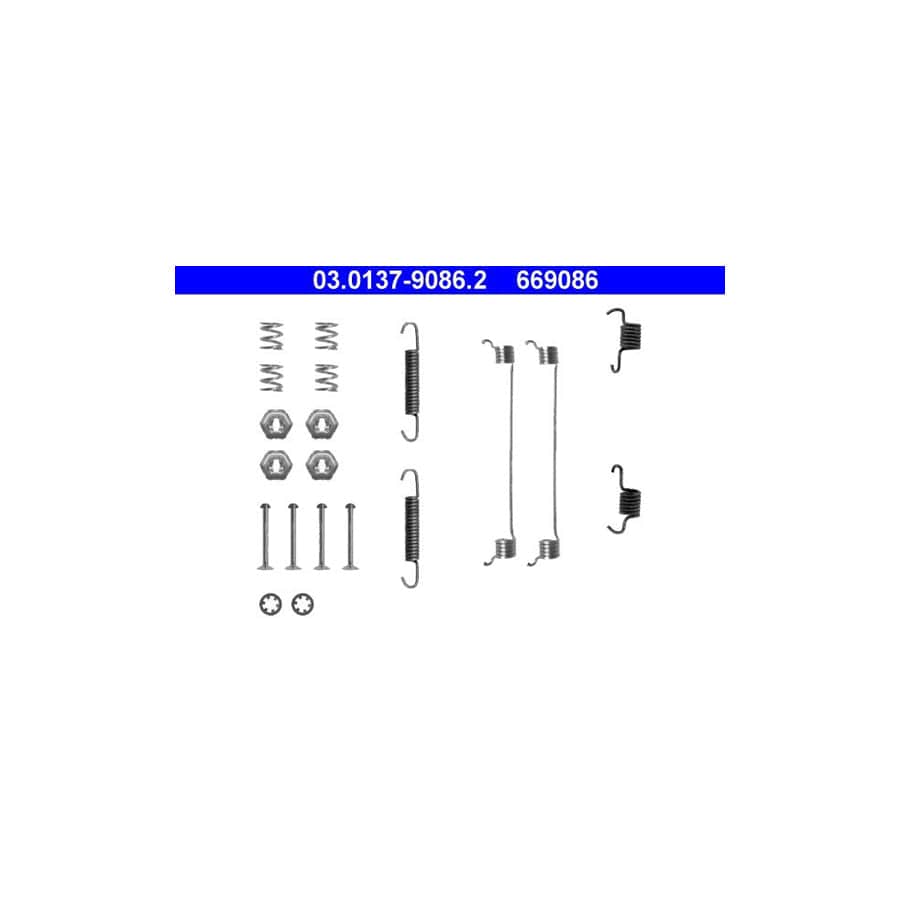 ATE 03.0137-9086.2 Accessory Kit, Brake Shoes | ML Performance UK Car Parts