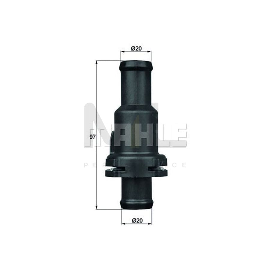 MAHLE ORIGINAL TI 30 92 Engine thermostat Opening Temperature: 92��C, with seal | ML Performance Car Parts