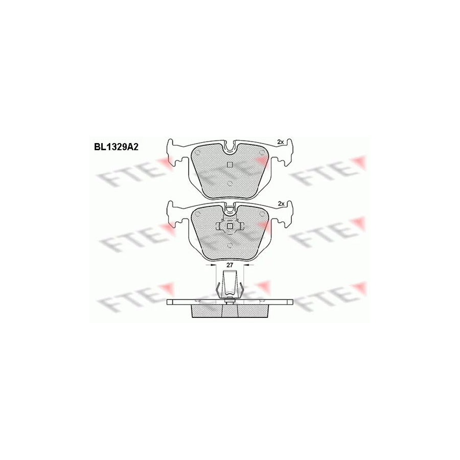 Fte BL1329A2 Brake Pad Set | ML Performance UK Car Parts