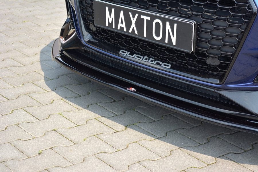 Maxton Design Audi RS4 B9 Front Splitter V.2