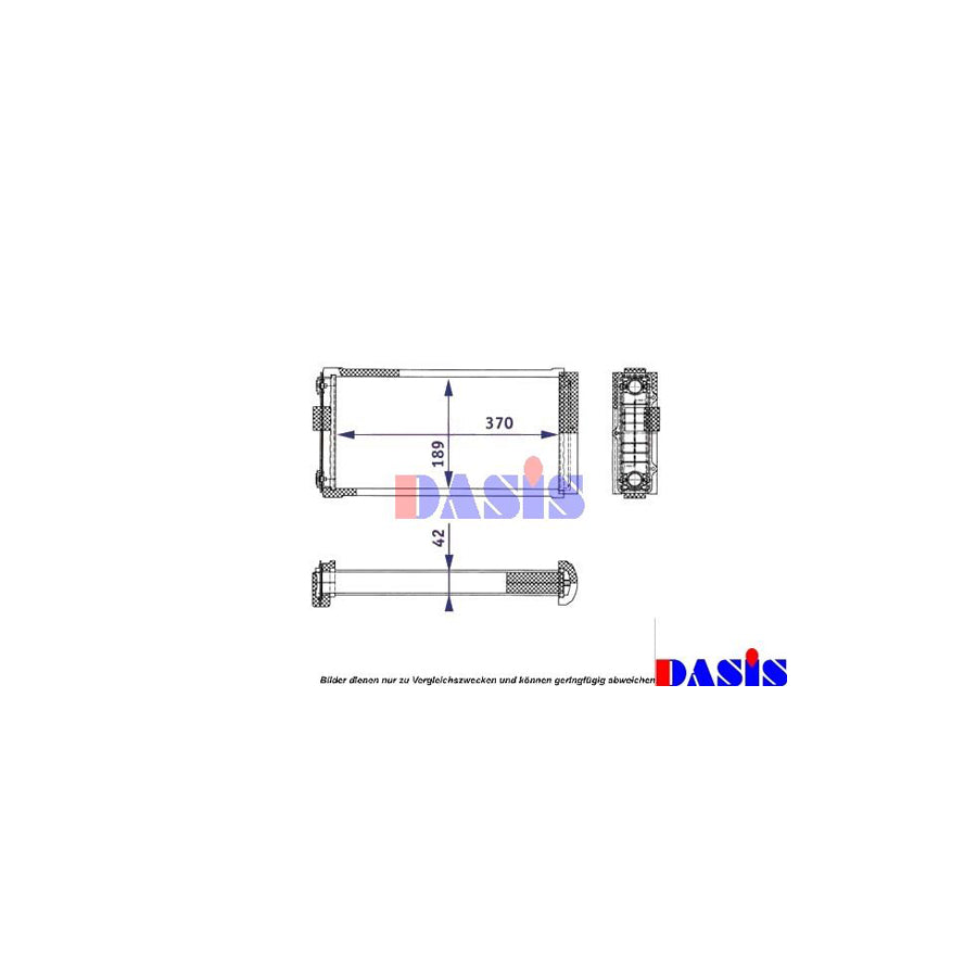 AKS Dasis 139810N Heater Matrix | ML Performance UK