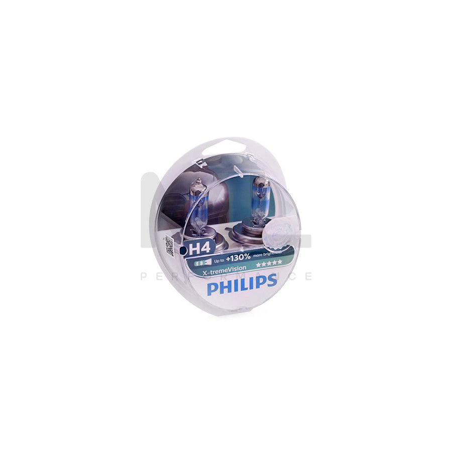 PHILIPS X-tremeVision 12342XV+S2 Bulb, spotlight H4 12V 60/55W P43t-38 3500K Halogen | ML Performance Car Parts