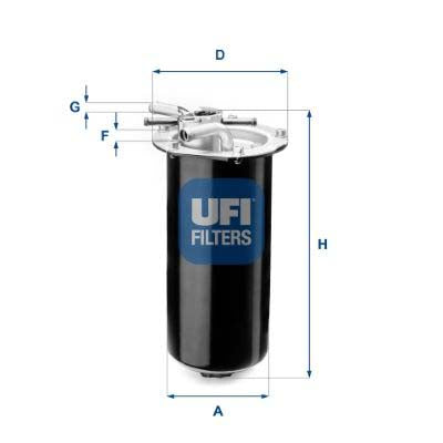 UFI 55.411.01 Fuel Filter