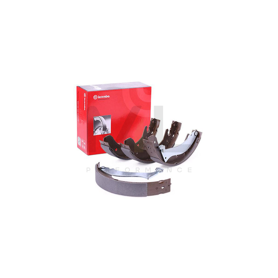 BREMBO S 44 504 Brake Shoe Set for LAND ROVER FREELANDER with handbrake lever | ML Performance Car Parts