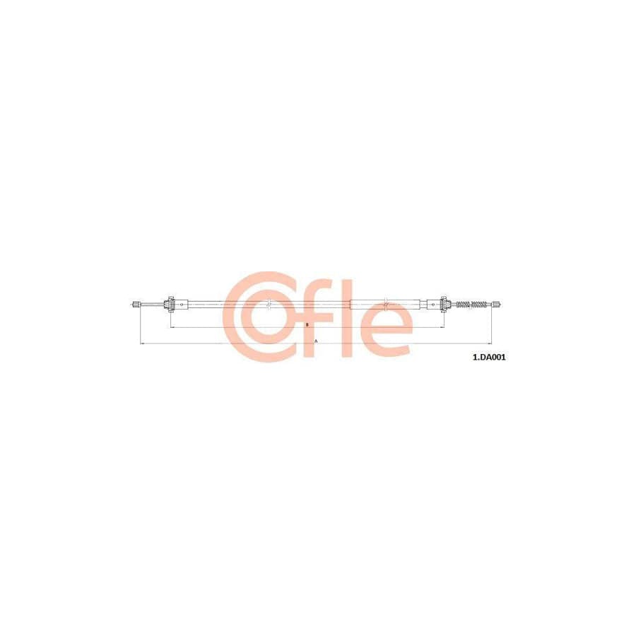 Cofle 1.Da001 Hand Brake Cable