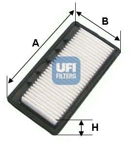 UFI 30.538.00 Air Filter For Hyundai I10 I (Pa)