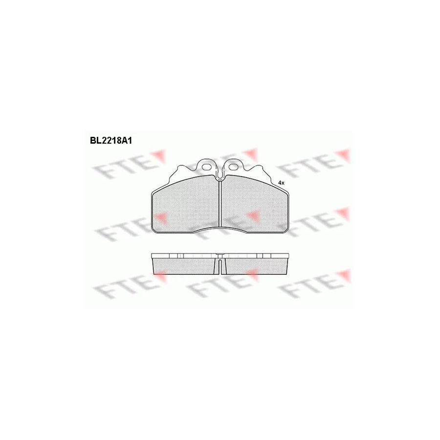 Fte BL2218A1 Brake Pad Set | ML Performance UK Car Parts