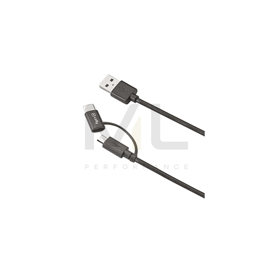 Celly Cable USBCMICRO USB charge cable Black | ML Performance Car Parts