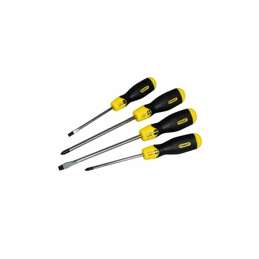 STANLEY® STA065013 Cushion Grip Screwdriver Set, 4 Piece | ML Performance UK