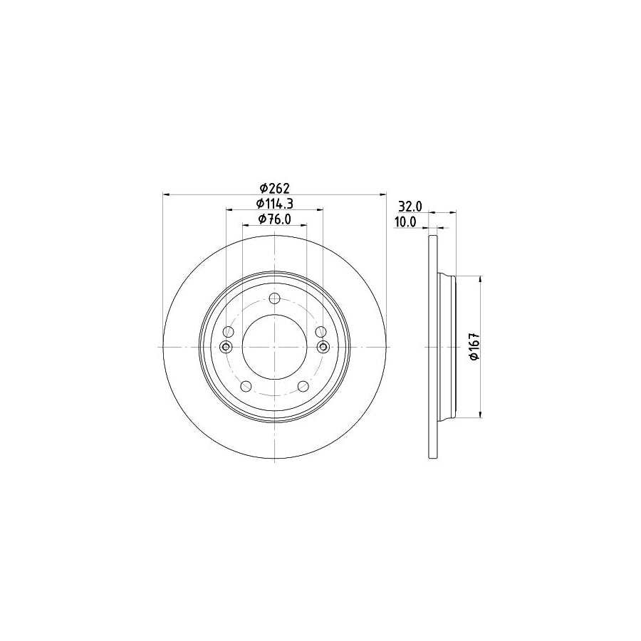 Hella 8MP 376 809-321 Water Pump