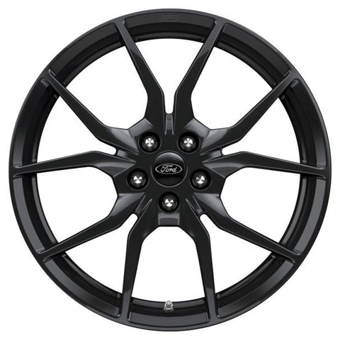 GENUINE FORD 1946456 x4 SET OF 4 FOCUS ALLOY WHEEL 19" 5 X 2-SPOKE DESIGN BLACK 2016 - 2021 | ML Performance UK