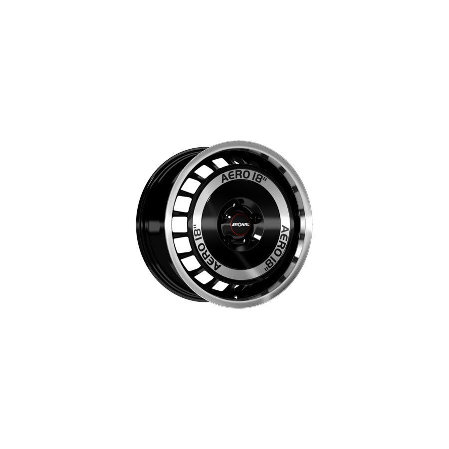 Ronal R50 AERO 8x18 ET45 50R8805.37X/022 Black Front Diamond Cut Wheel | ML Performance UK Car Parts