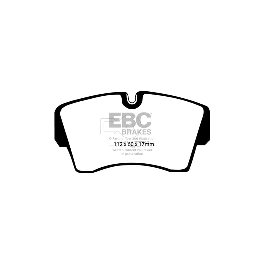 EBC PD40K1458 Opel Vauxhall Ultimax Pad & Plain Disc Kit - ATE Caliper (Inc. Omega, Senator, Carlton) 2 | ML Performance UK Car Parts