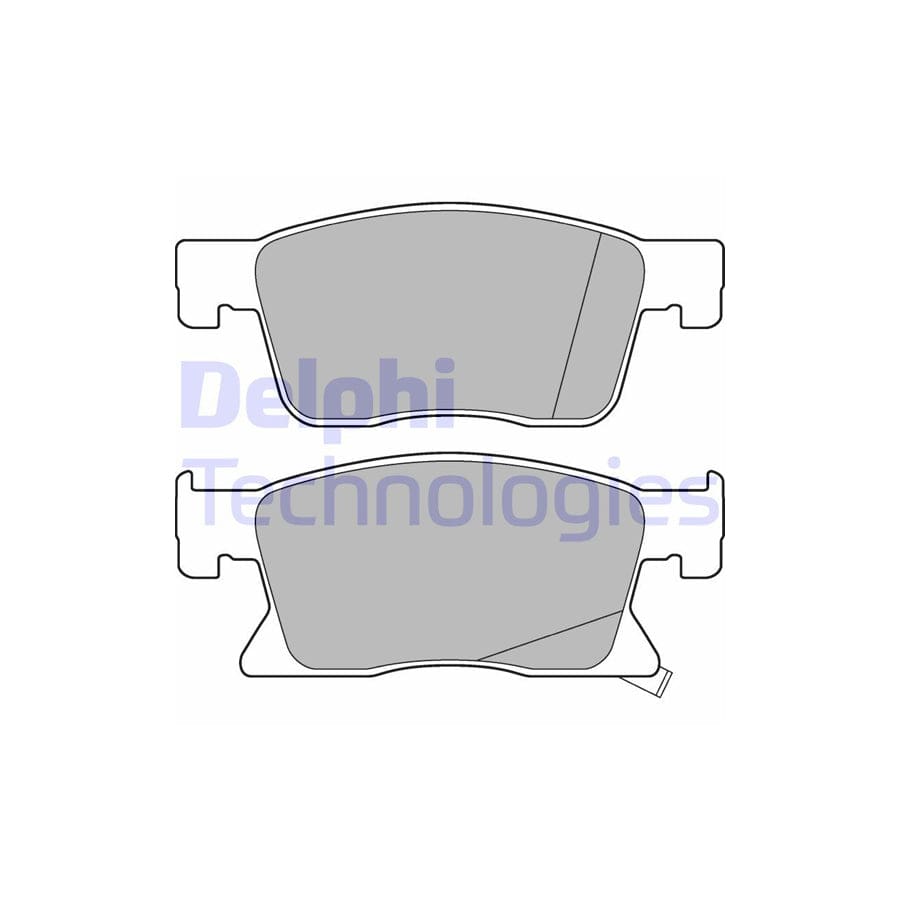 Delphi Lp3237 Brake Pad Set