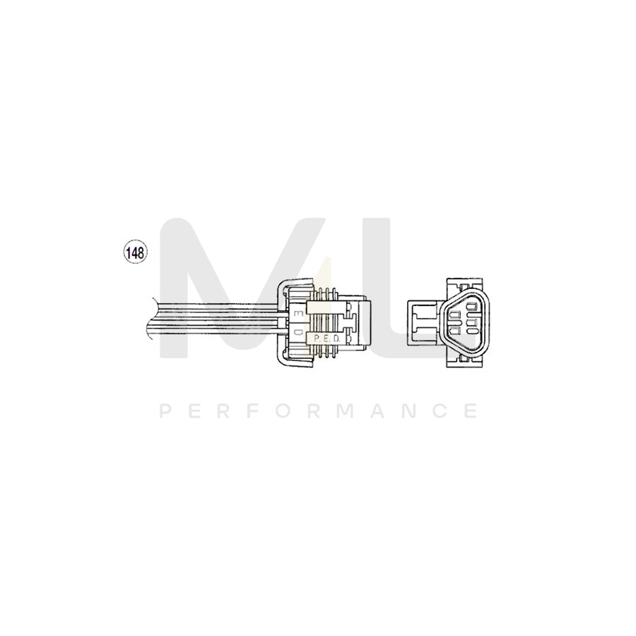 NTK Lambda Sensor / O2 Sensor (NGK 97715) - OZA663-GM3 | ML Car Parts UK | ML Performance