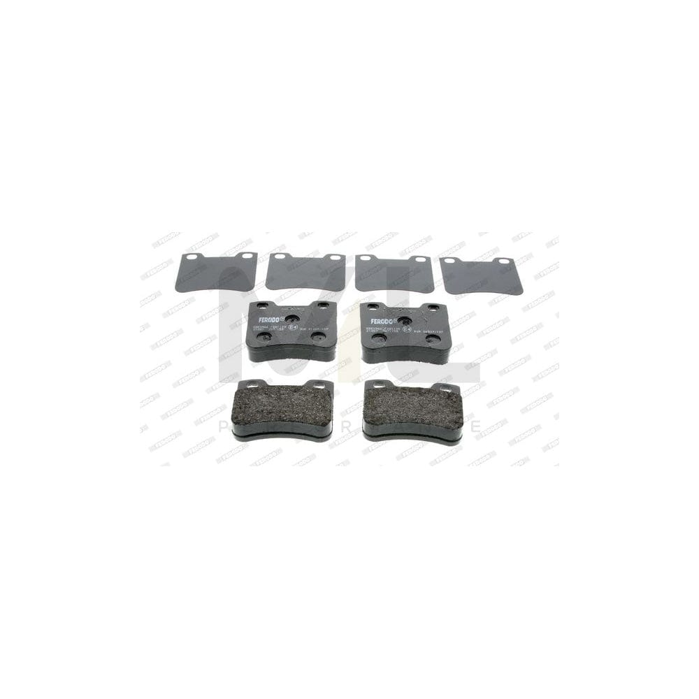 Ferodo Premier Eco Friction Fdb128 Brake Pad Set Not Prepared For Wear Indicator, Without Accessories | ML Performance Car Parts