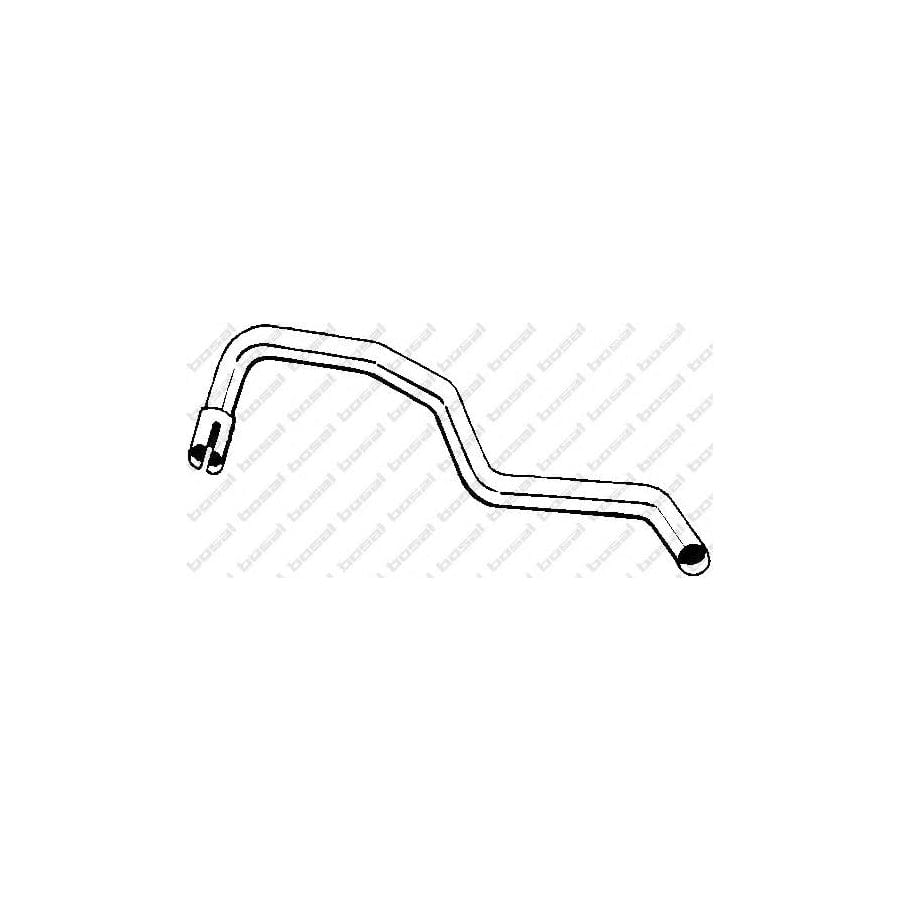 Bosal 775-899 Exhaust Pipe For Volvo 240