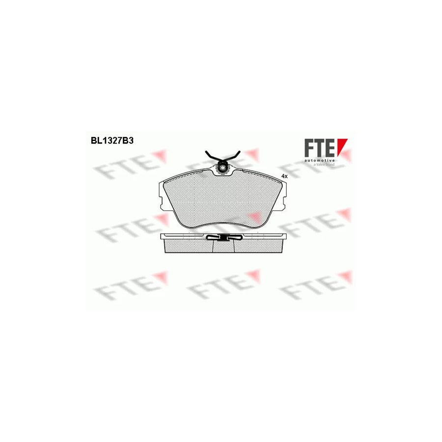 Fte BL1327B3 Brake Pad Set For Vw Transporter | ML Performance UK Car Parts