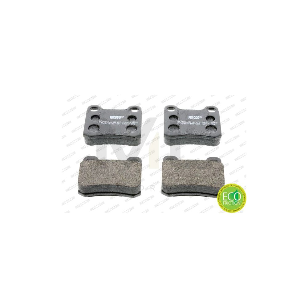 Ferodo Premier Eco Friction Fdb644 Brake Pad Set Prepared For Wear Indicator, Without Accessories | ML Performance Car Parts