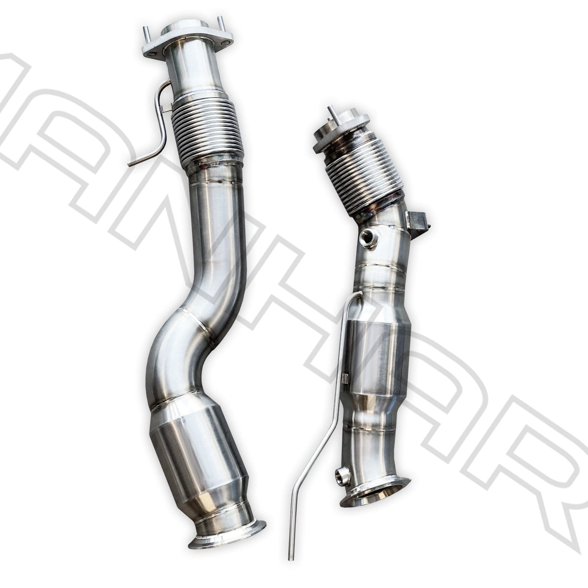 MANHART DOWNPIPES SPORT FOR BMW G8X M3 / M4 (COMPETITION / CSL) WITH 300 CELLS GESI CATALYTIC CONVERTERS