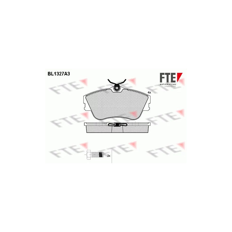 Fte BL1327A3 Brake Pad Set For Vw Transporter | ML Performance UK Car Parts