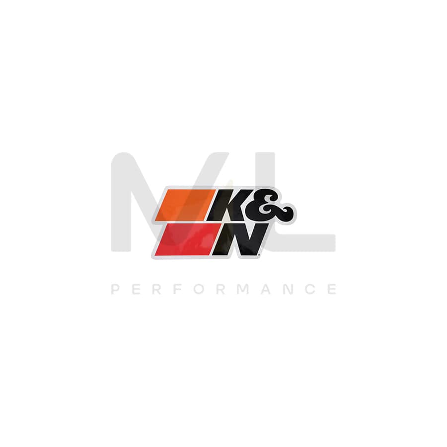 K&N 89-11692 Decal; Die Cut, 5-1/2 Inch X 2-31/32 Inch K&N Logo Black | ML Car Parts UK | ML Performance