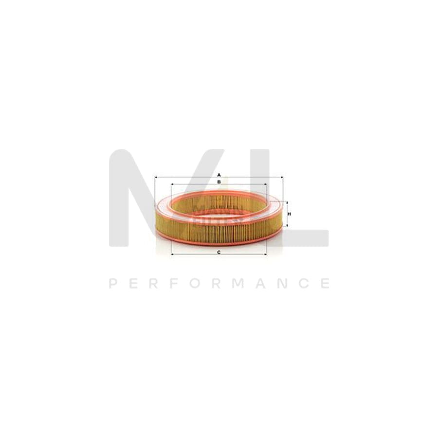 MANN-FILTER C 2846 Air Filter Filter Insert | ML Performance Car Parts