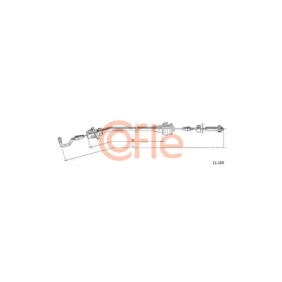 COFLE 11.169 Throttle Cable for BMW 3 Series | ML Performance UK Car Parts