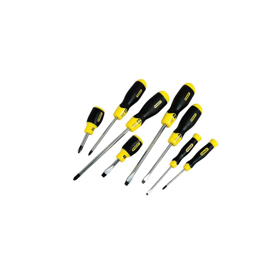 STANLEY® STA065011 Cushion Grip Screwdriver Set, 8 Piece | ML Performance UK