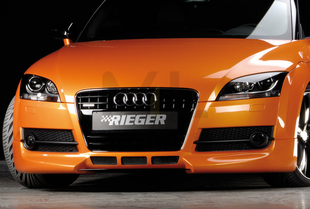 Rieger 00055150 Audi 8J TT Front Splitter 1 | ML Performance UK Car Parts