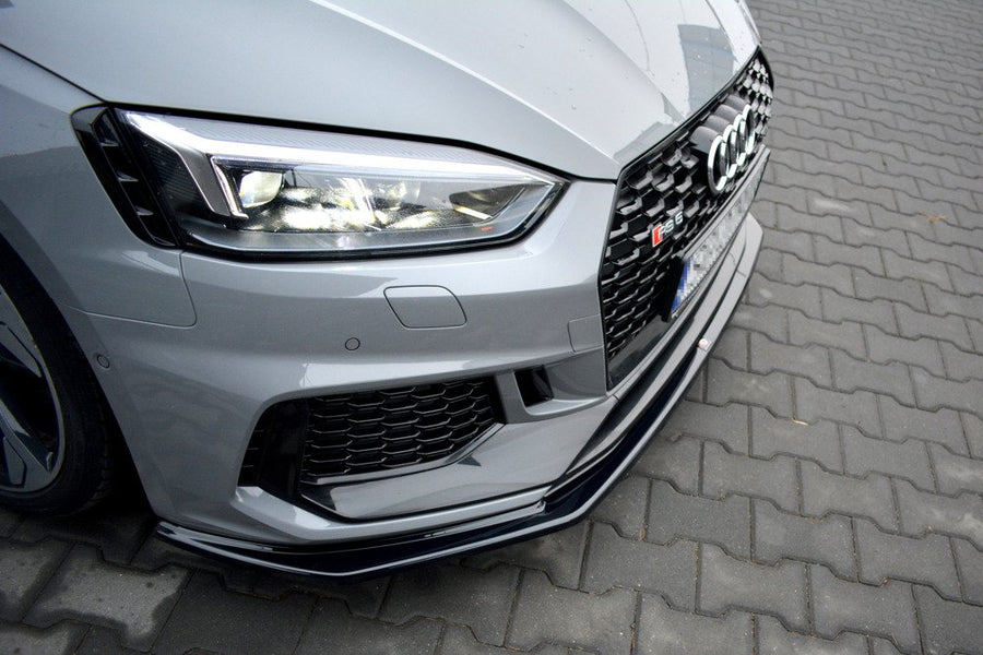 Maxton Design Audi RS5 F5 Coupe / Sportback Front Splitter V.2