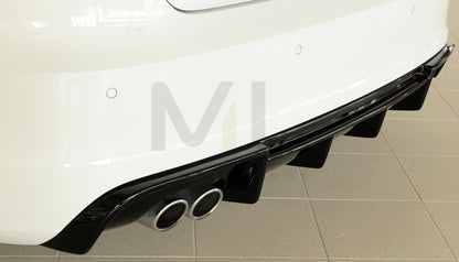 Rieger 00088141 Audi 8V A3 Rear Diffuser 4 | ML Performance UK Car Parts