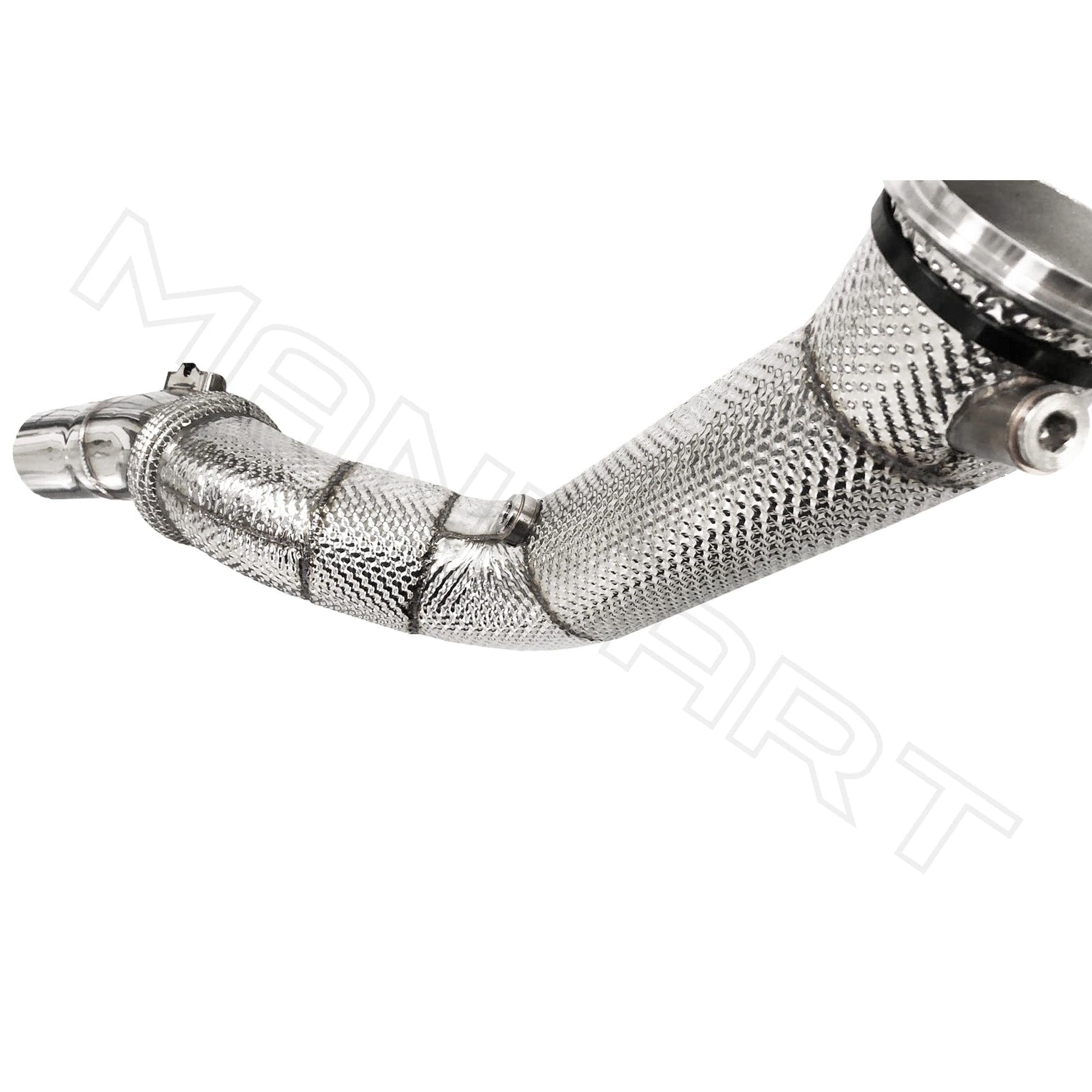 MANHART MH5ARS3102_RS5 DOWNPIPES SPORT FOR AUDI RS5 (B9) WITH 200 CELLS HJS CATALYTIC CONVERTERS