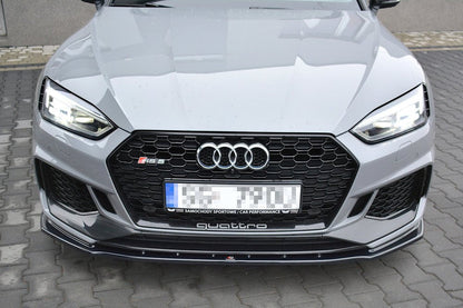 Maxton Design Audi RS5 F5 Coupe / Sportback Front Splitter V.1