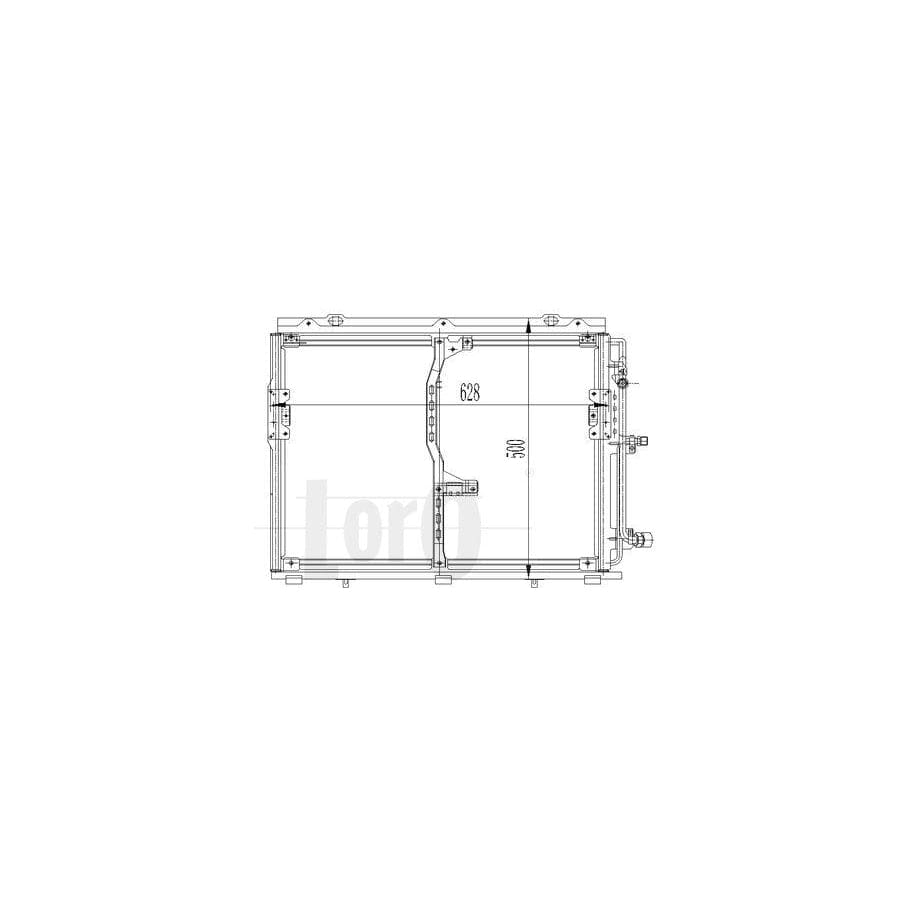 Abakus 0540160019 Air Conditioning Condenser Suitable For Mercedes-Benz S-Class | ML Performance UK